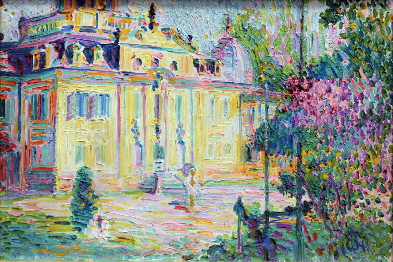 Belvedere palota Weimar közelében alkotó: Curt Herrmann