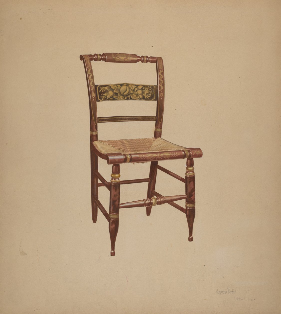 Hitchcock szék alkotó: Cushman Parker