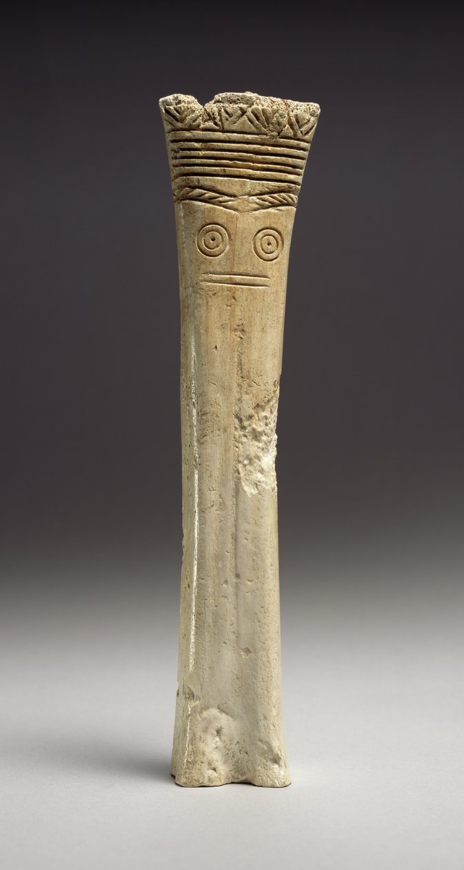 Faragott figura, korai bronzkor, Kr. e. 2700-1900 (csont) alkotó: Cypriot