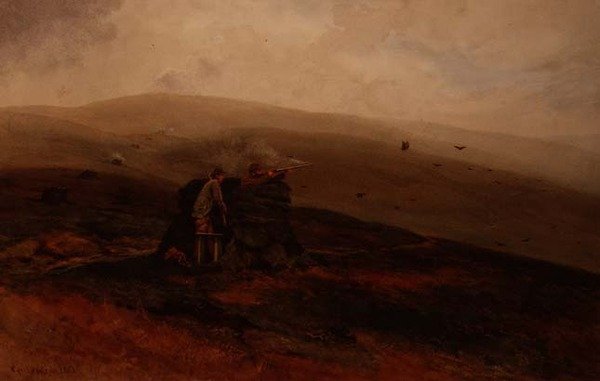 Grouse Shooting alkotó: Cyril Ward