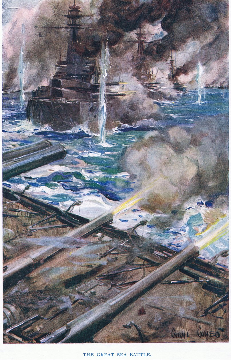 A nagy tengeri csata alkotó: Cyrus Cuneo