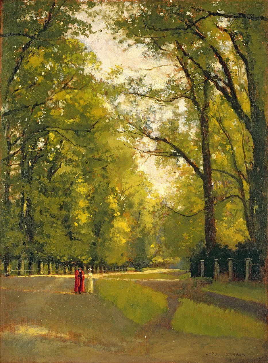 A kollégiumok hátsó része, Cambridge alkotó: Cyrus Johnson