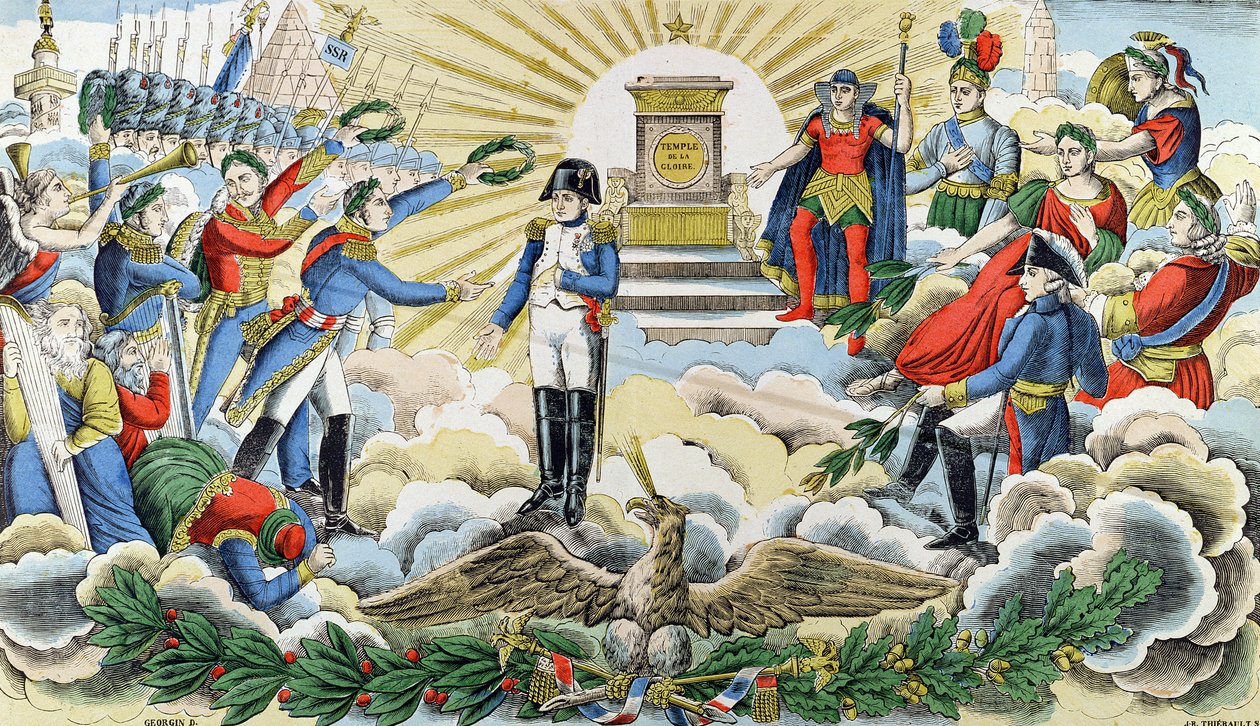 I. Napóleon apoteózisa (1769-1821) alkotó: D. Georgin