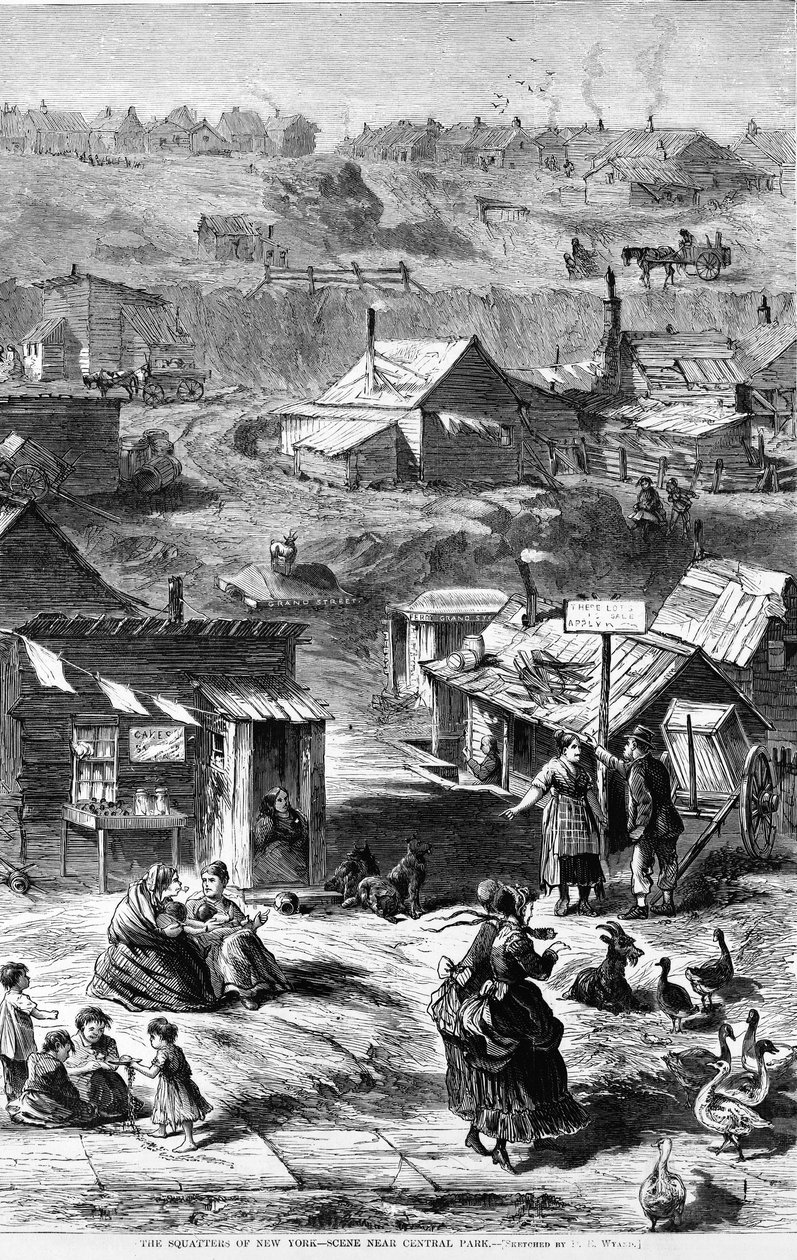 The Squatters of New York – Jelenet a Central Park közelében, a Harper