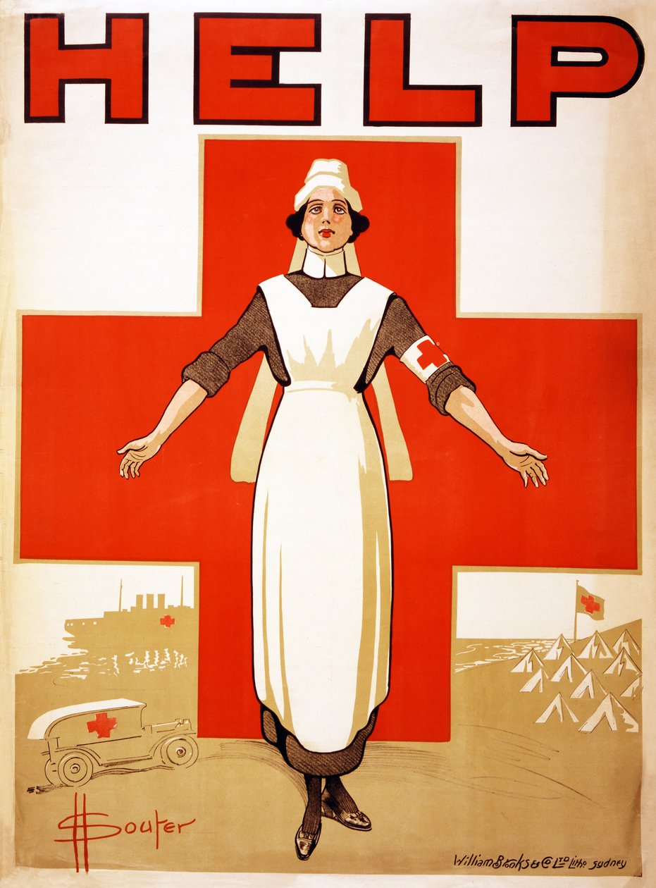 Segítség, 1918 alkotó: D. H. Souter