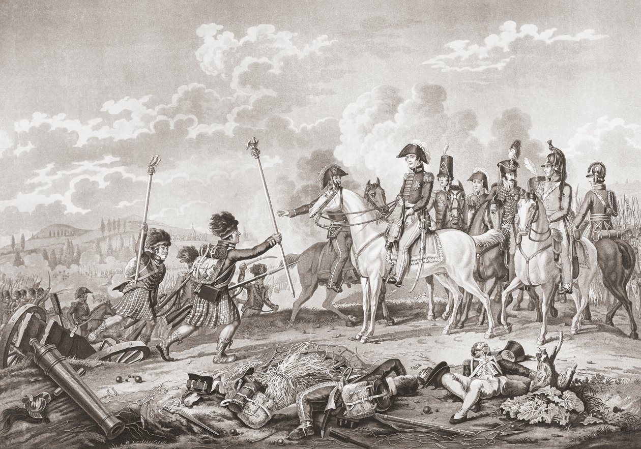The Battle of Waterloo, June 18 alkotó: D. Sluyter
