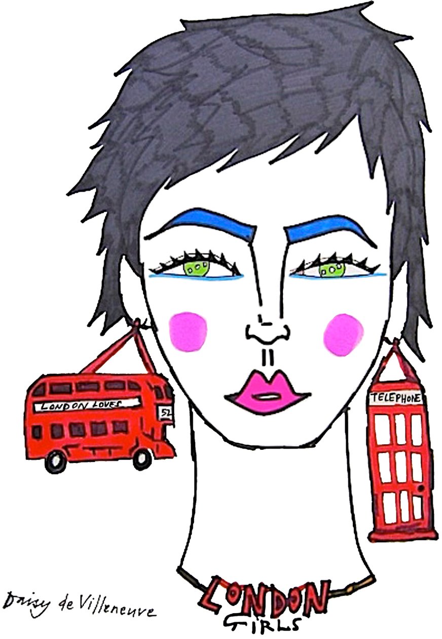 London Girls (rajz) alkotó: Daisy de Villeneuve