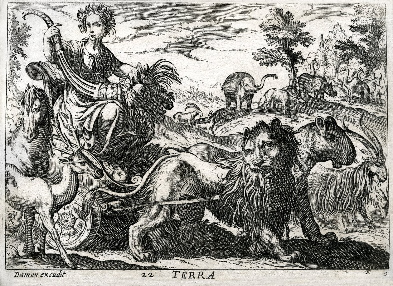 Terra : a Terre allegóriái alkotó: Daman