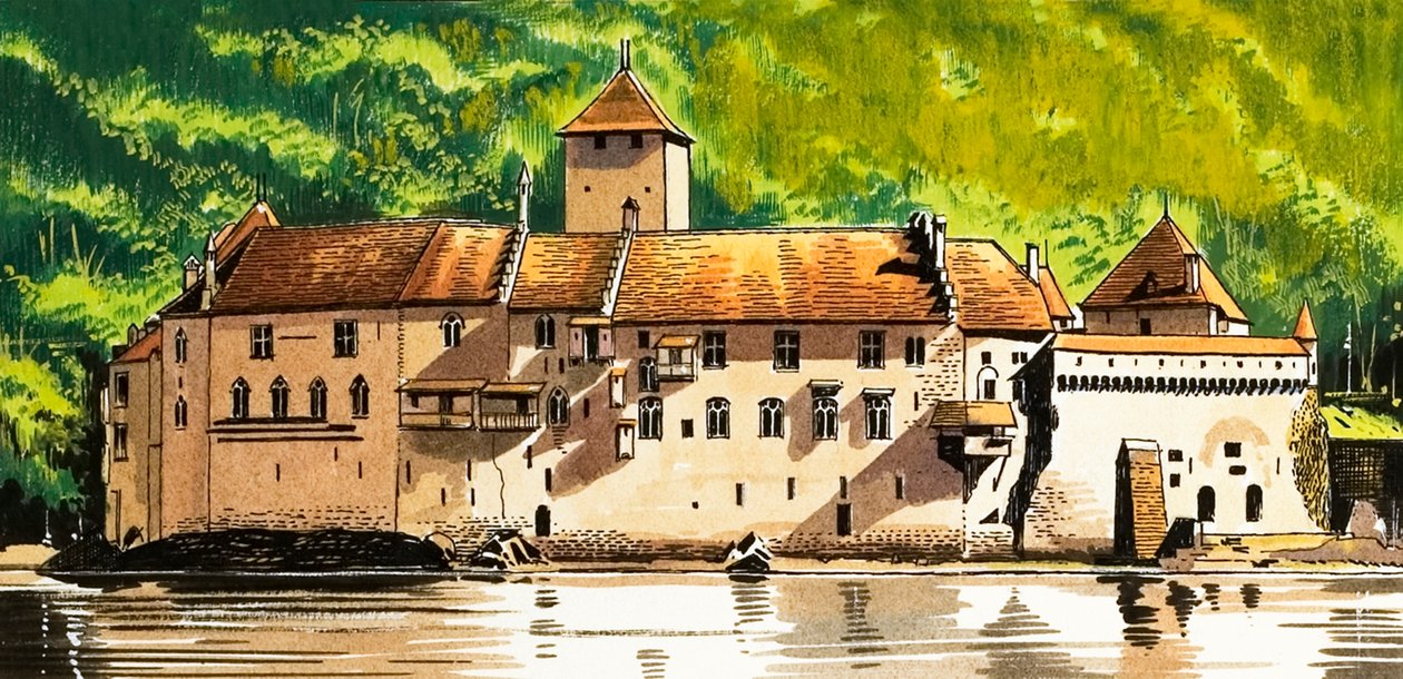 Chateau De Chillon alkotó: Dan Escott
