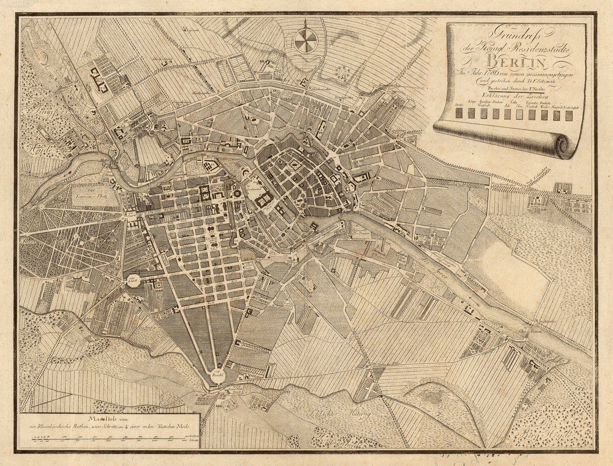 Sotzmann Berlin 1786 alkotó: Daniel Friedrich Sotzmann