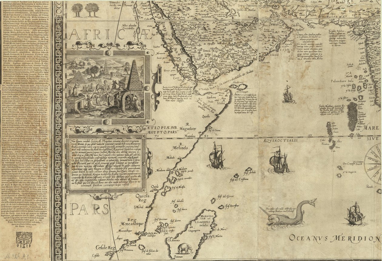 Ázsia új leírása (Antwerpen, 1590) alkotó: Daniel Keller