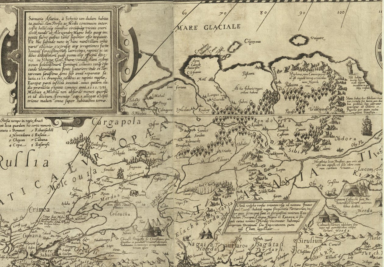 Daniel Keller. Ázsia új leírása (Antwerpen, 1590) alkotó: Daniel Keller