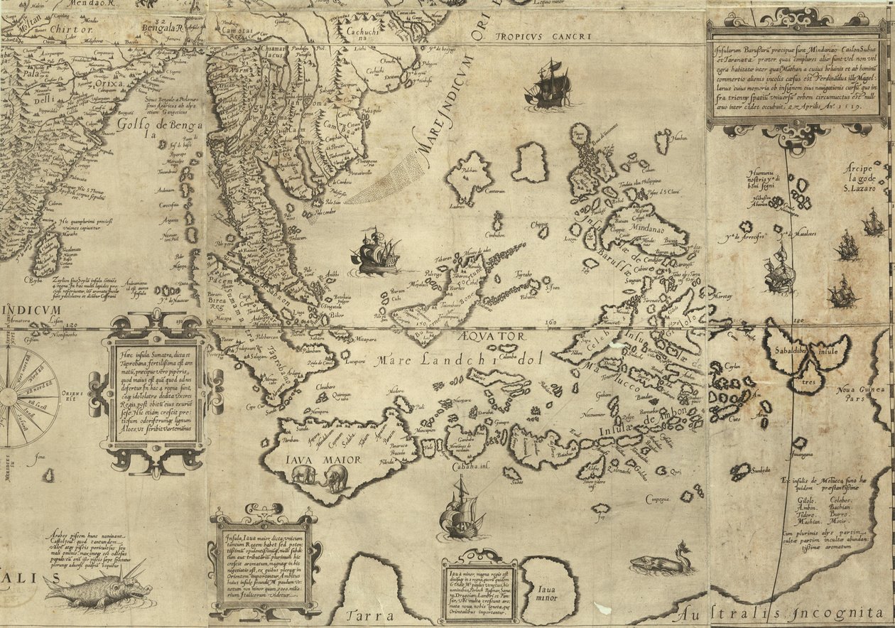 Daniel Keller. Ázsia új leírása (Antwerpen, 1590) alkotó: Daniel Keller