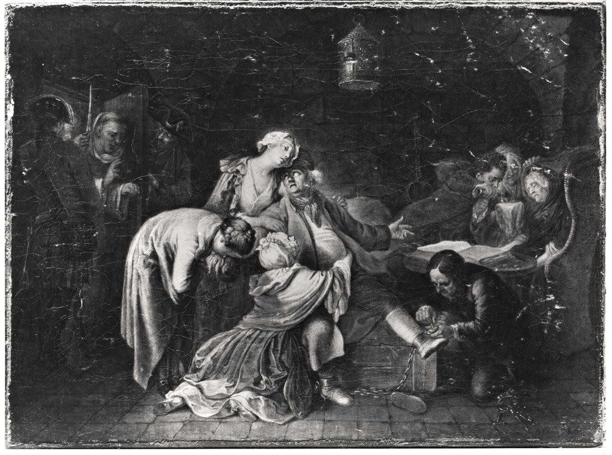 Jean Calas (1698-1762) Búcsúzik családjától alkotó: Daniel Nikolaus Chodowiecki