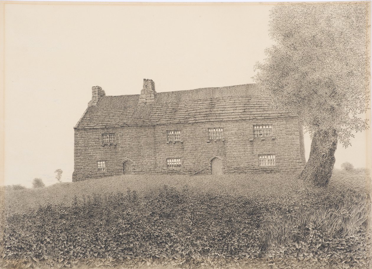 Chibburn, 1916 körüli (szén, karton) alkotó: Daniel Oliver