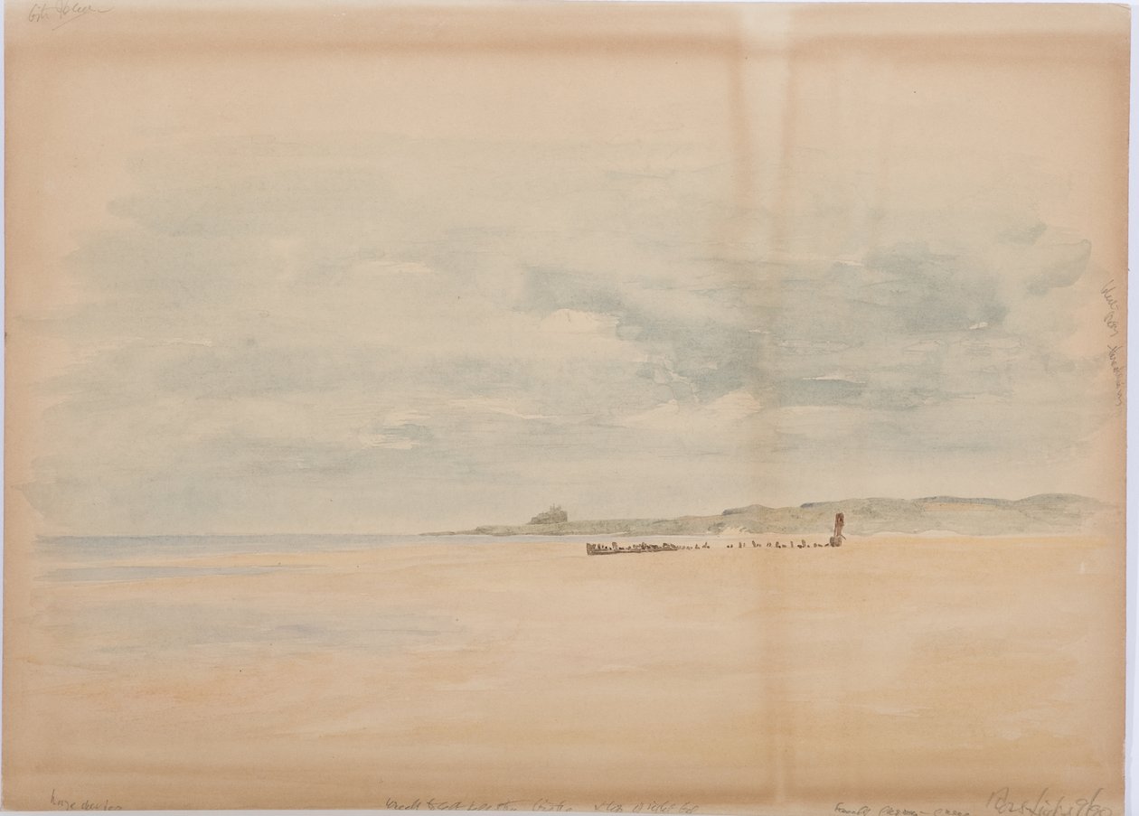 Ross Links, 1890 (ceruza és WC a fedélzeten) alkotó: Daniel Oliver