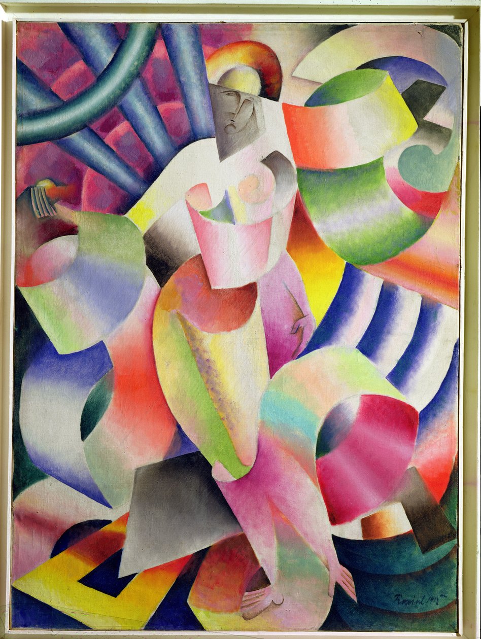 Fjord Christinia, 1915 alkotó: Daniel Vladimir Baranoff Rossine