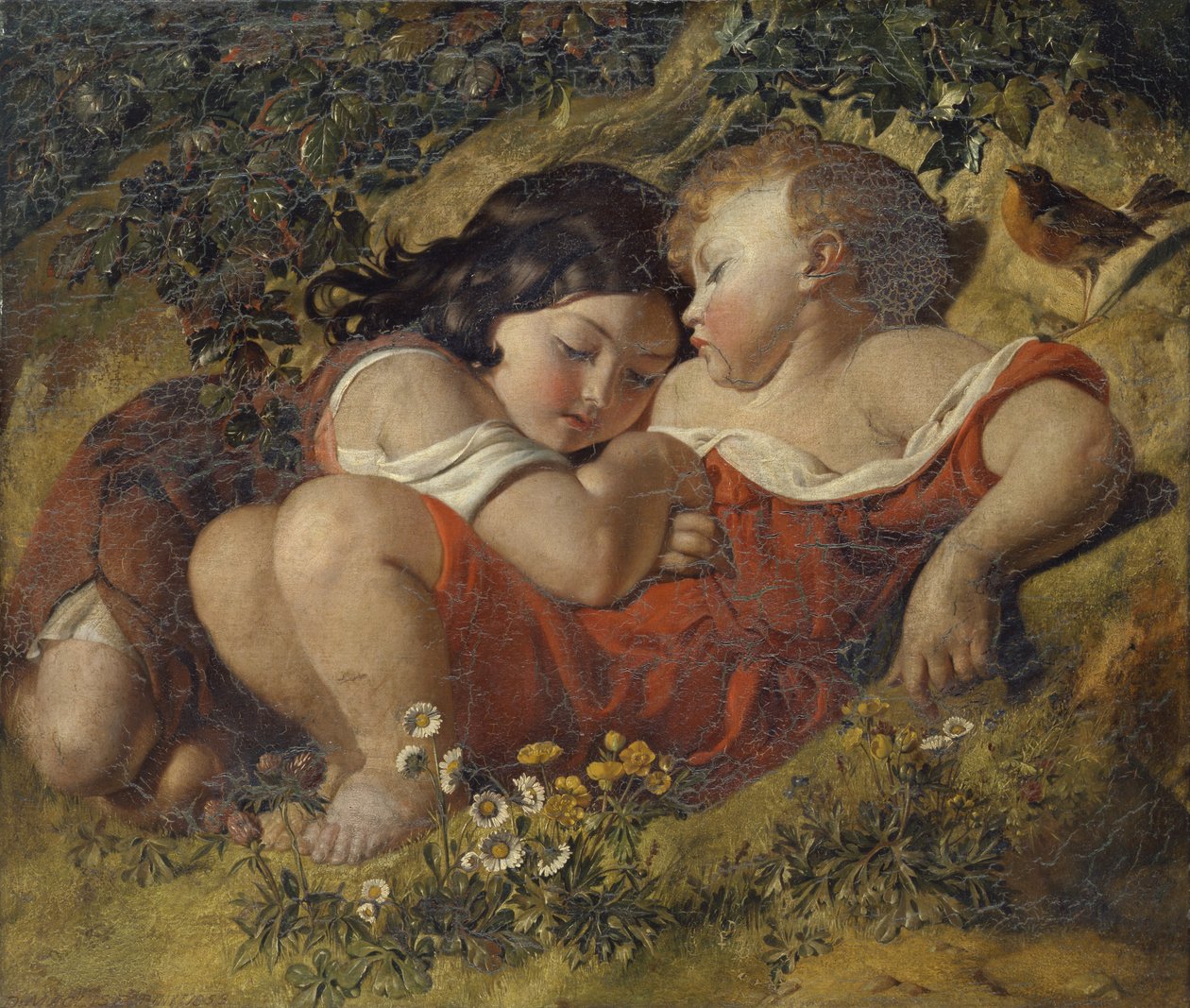 Gyermekek az erdőben alkotó: Daniel Maclise