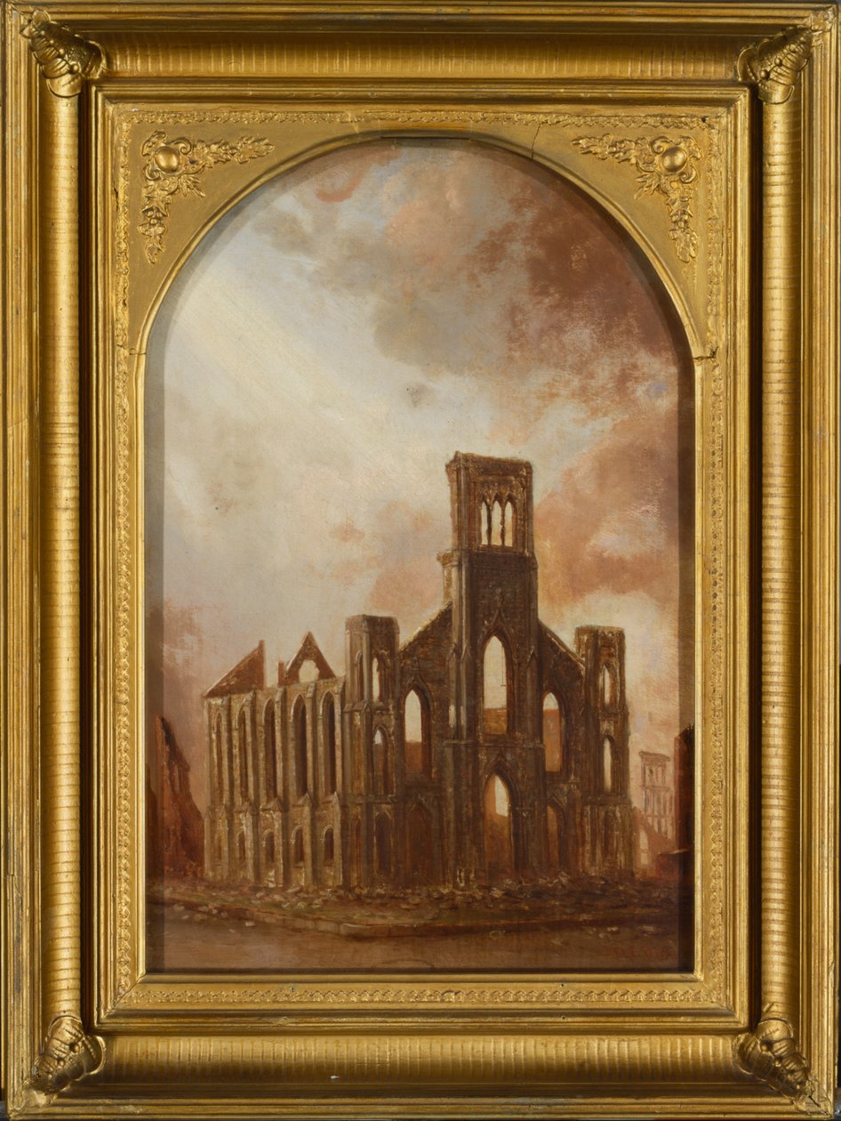 A Saint Pauls univerzalista templom az 1871-es, 1872-es chicagói tűzvész után alkotó: Daniel Folger Bigelow