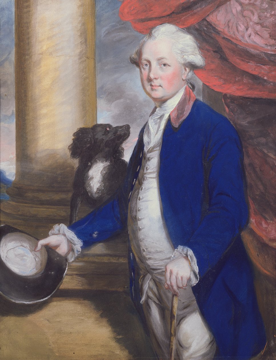 Henry (1725-1800) Lord Bridgeman (pasztell) (a párért lásd: 239432) alkotó: Daniel Gardner