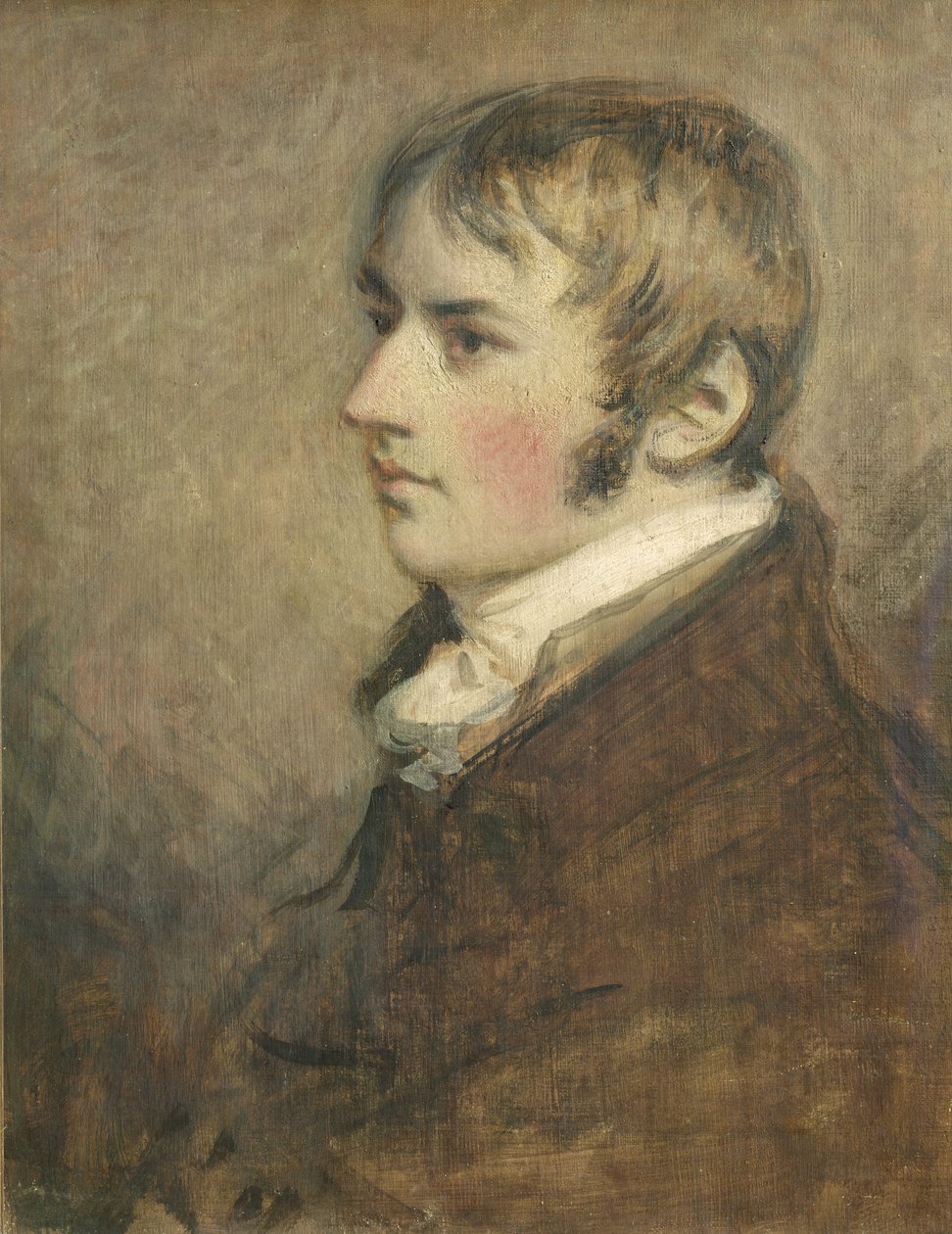 John Constable (1776-1837) húszéves portréja, 1796 (tempera) alkotó: Daniel Gardner