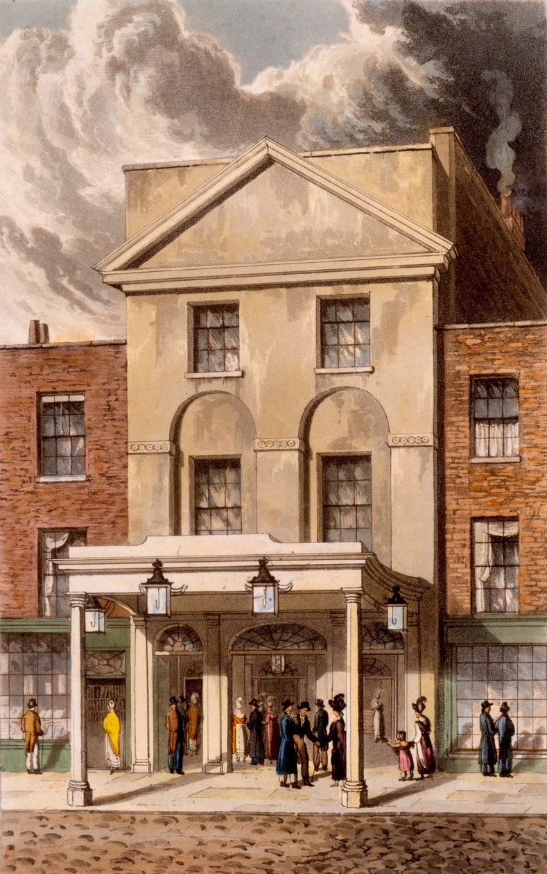 Astleys Amfiteátrum, 1826 alkotó: Daniel Havell
