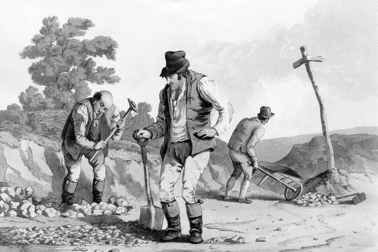 Útjavítók, 1812 alkotó: Daniel Havell