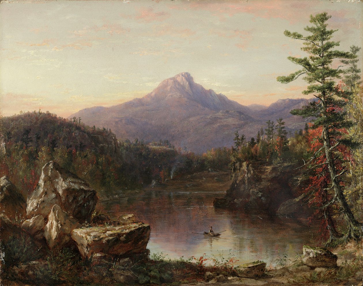 Chocorua Peak, New Hampshire, 1860 alkotó: Daniel Huntington