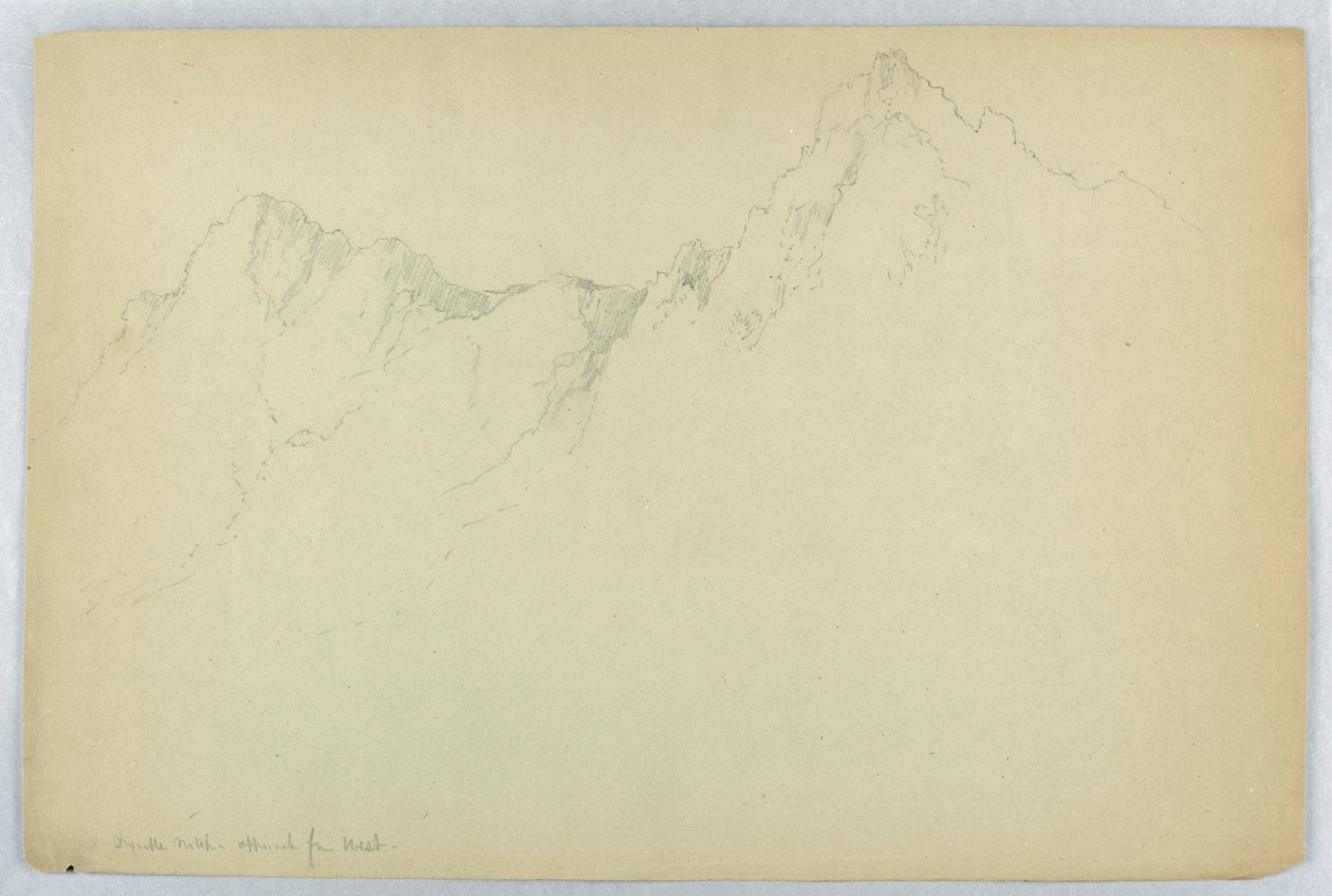 Dixville Notch, megközelítés nyugat felől alkotó: Daniel Huntington