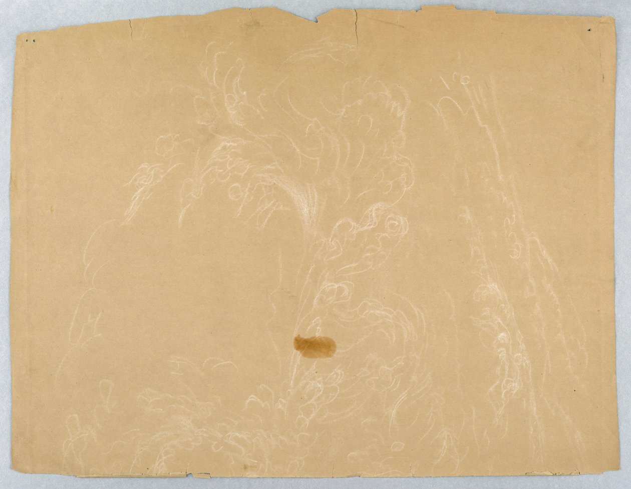 Rajz, Felhők, 1840 körül alkotó: Daniel Huntington