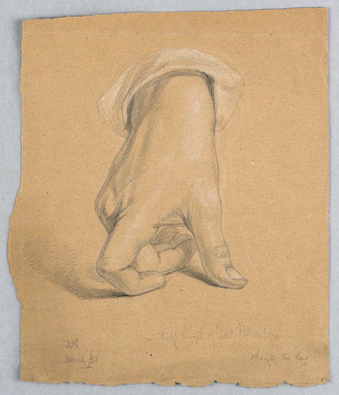 Rajz, Alexander Hamilto tábornok, 1851. március alkotó: Daniel Huntington