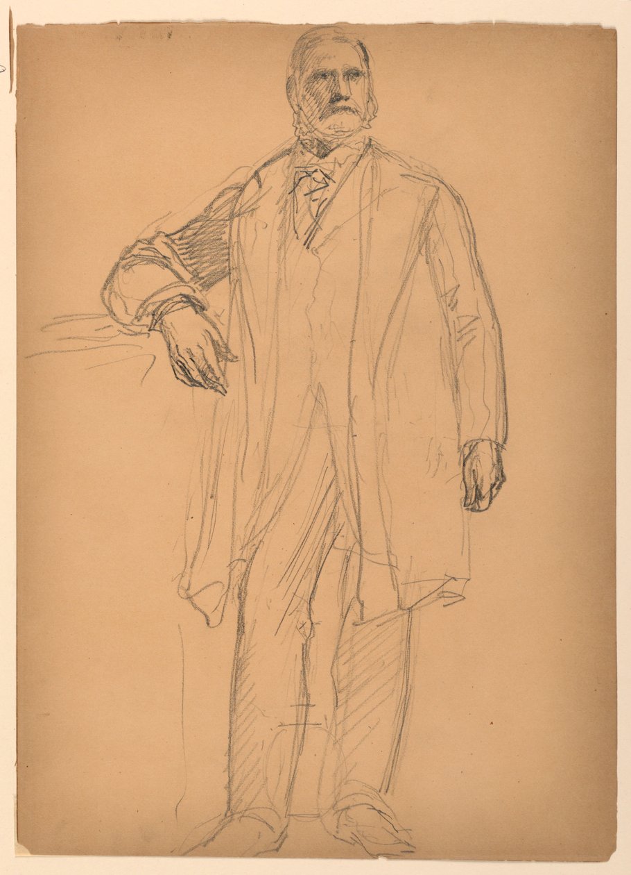 Rajz, Chester Alan Ar elnök, 1886. június alkotó: Daniel Huntington