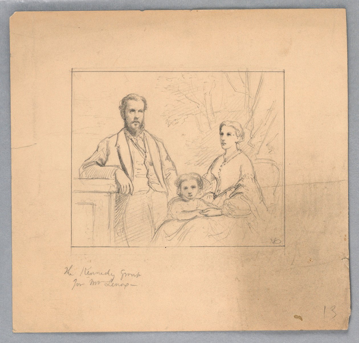 Rajz, Tanulmány a "Tiziano bemutatóhoz", 1872 alkotó: Daniel Huntington