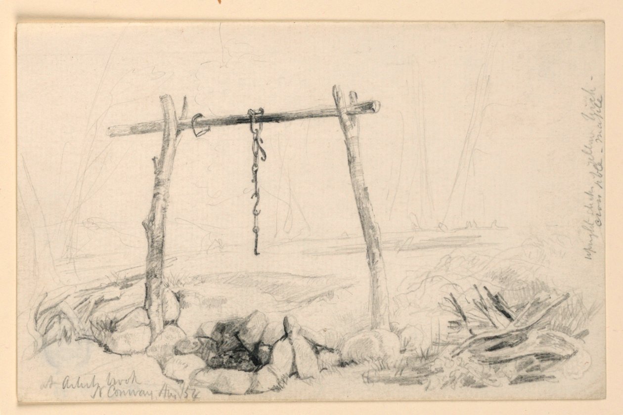 Outside Fireplace, North Conway, New Hampshire alkotó: Daniel Huntington