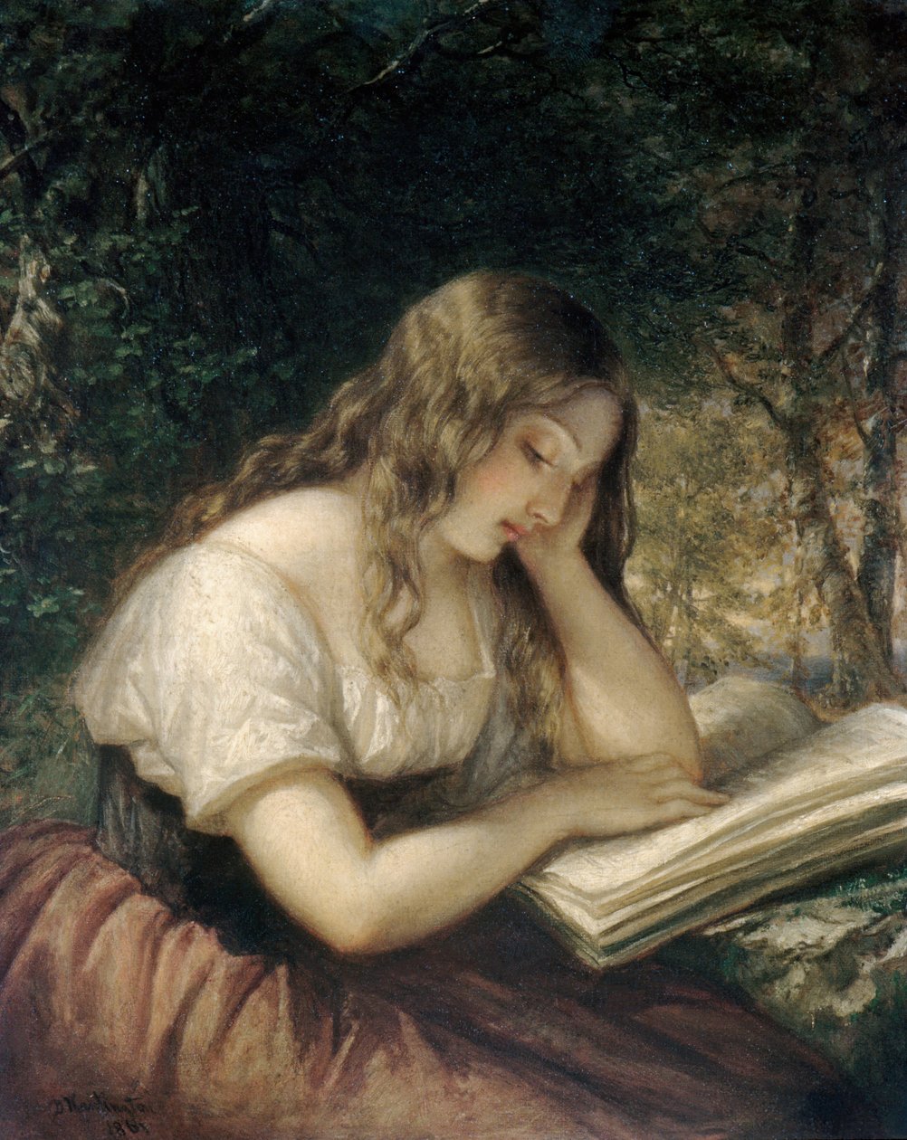 Tanulmány egy erdőben, 1861. alkotó: Daniel Huntington