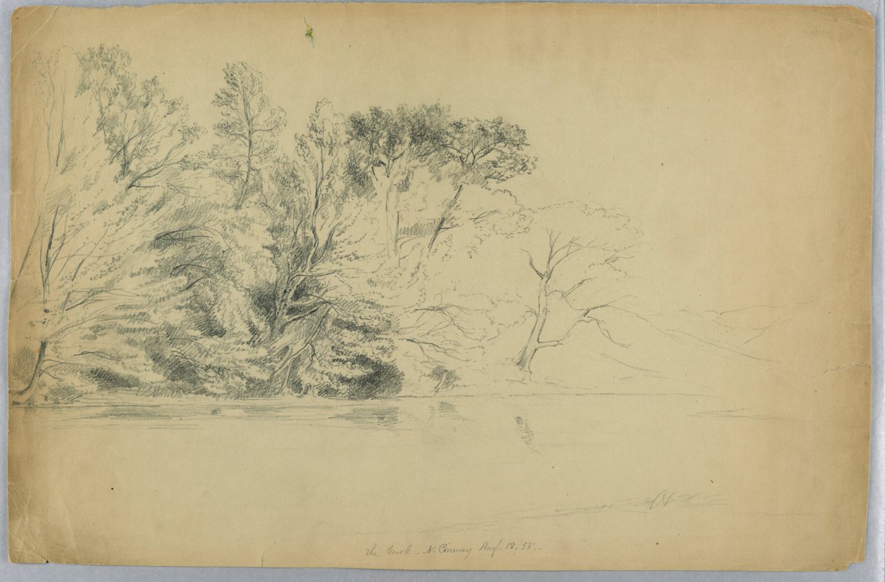 The Brook, North Conway, New Hampshire alkotó: Daniel Huntington