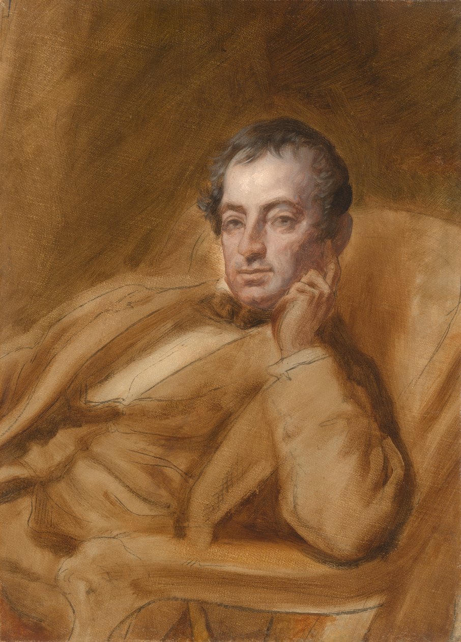 Washington Irving, c. 1840. alkotó: Daniel Huntington