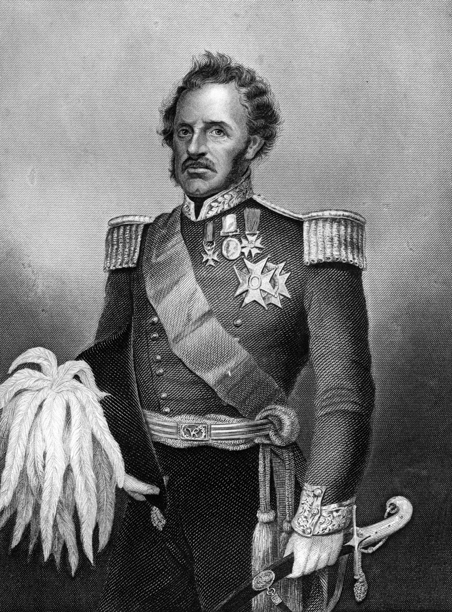 Sir De Lacey Evans tábornok, brit katona, 1857 alkotó: Daniel John Pound