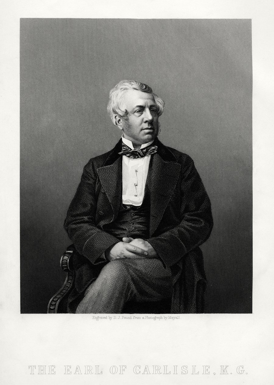 George William Frederick Howard, Carlisle 7. grófja, brit politikus és államférfi, 1880-ban. alkotó: Daniel John Pound