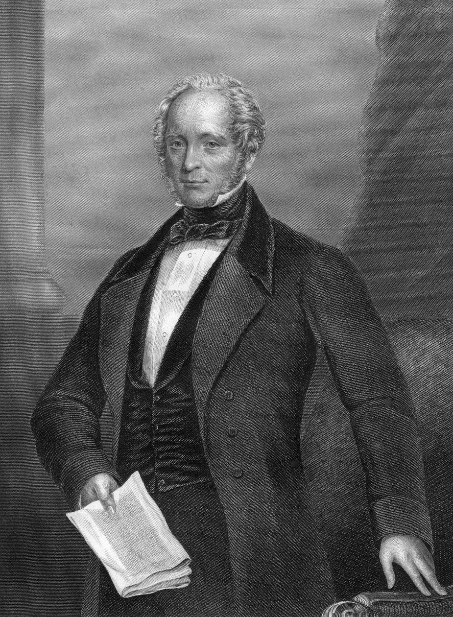Henry John Temple 1784-1865, Palmerston 3. vikomt, brit államférfi, 1857. alkotó: Daniel John Pound