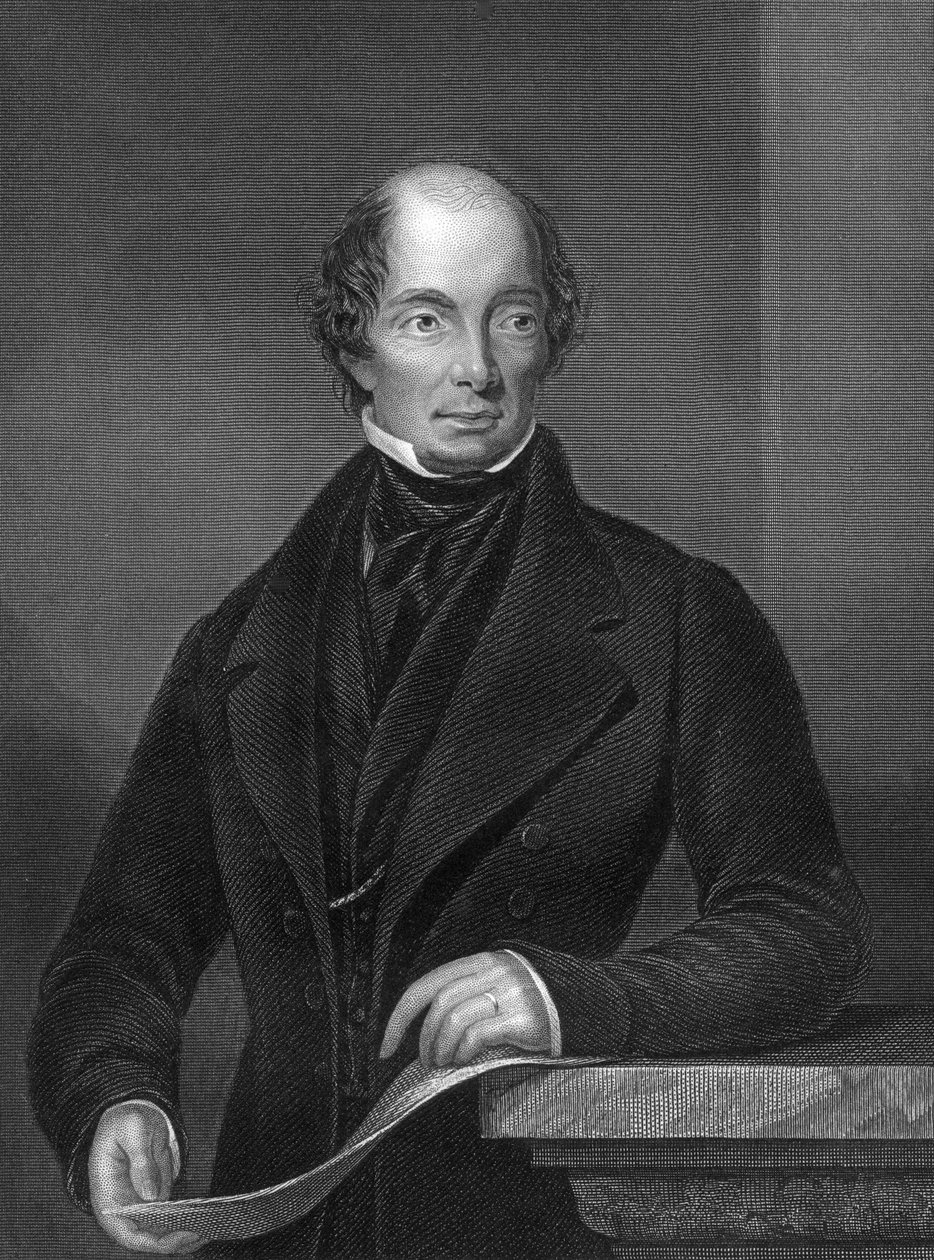 John Russell 1792-1878, 1. Earl Russell, angol politikus, 1857. alkotó: Daniel John Pound
