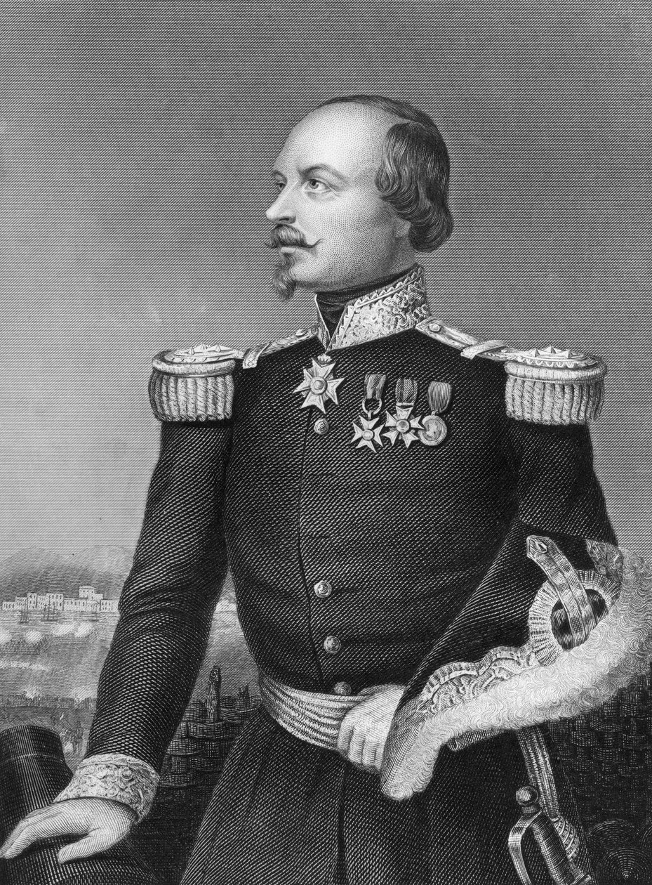 Canrobert marsall, francia katona, 1857 alkotó: Daniel John Pound