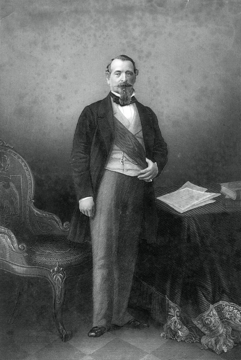 III. Napóleon, Franciaország császára, XIX. alkotó: Daniel John Pound