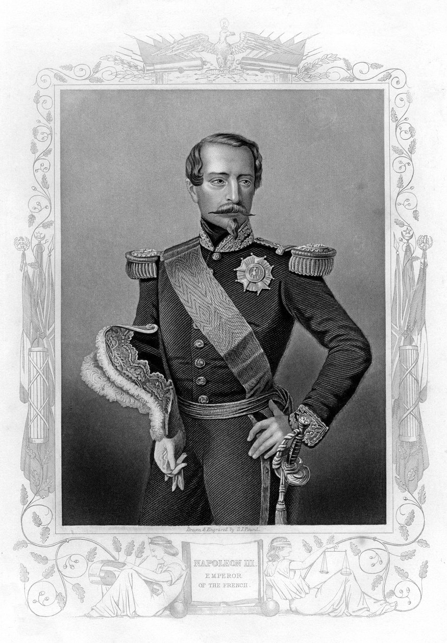 III. Napóleon, Franciaország császára, XIX. alkotó: Daniel John Pound