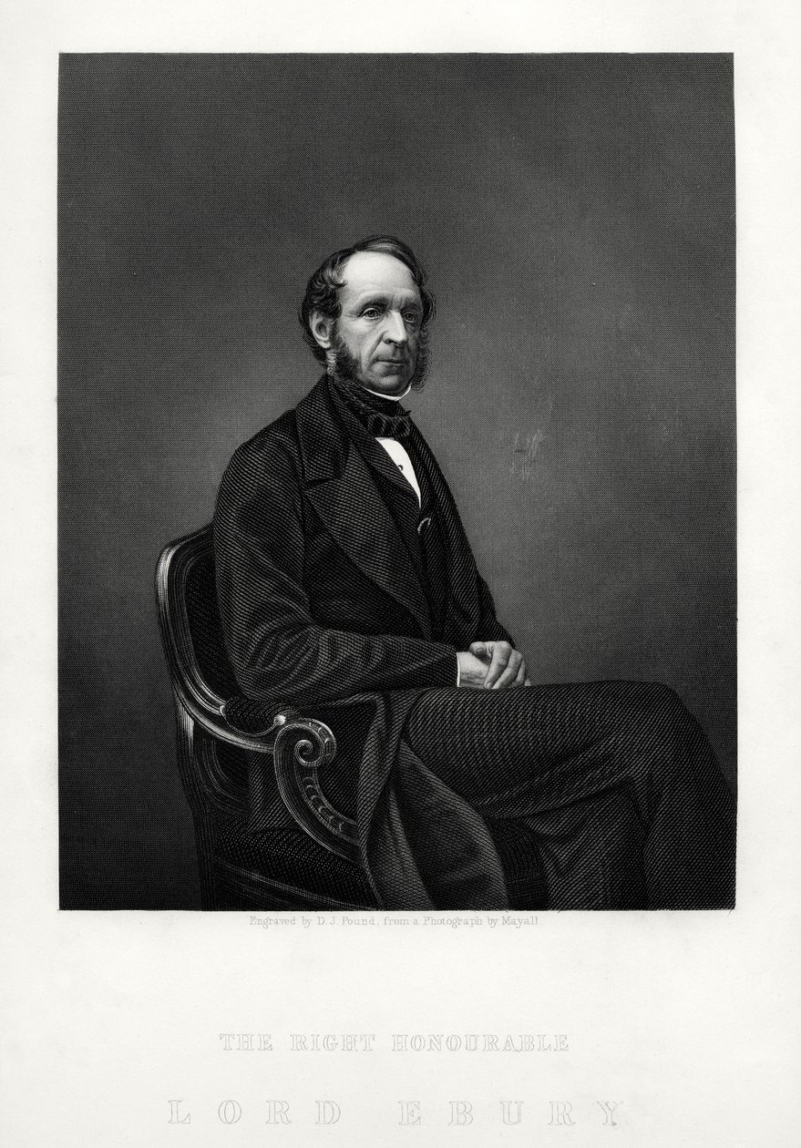 Richard Grosvenor, Westminster 2. márkija, angol arisztokrata, 1880 körül. alkotó: Daniel John Pound
