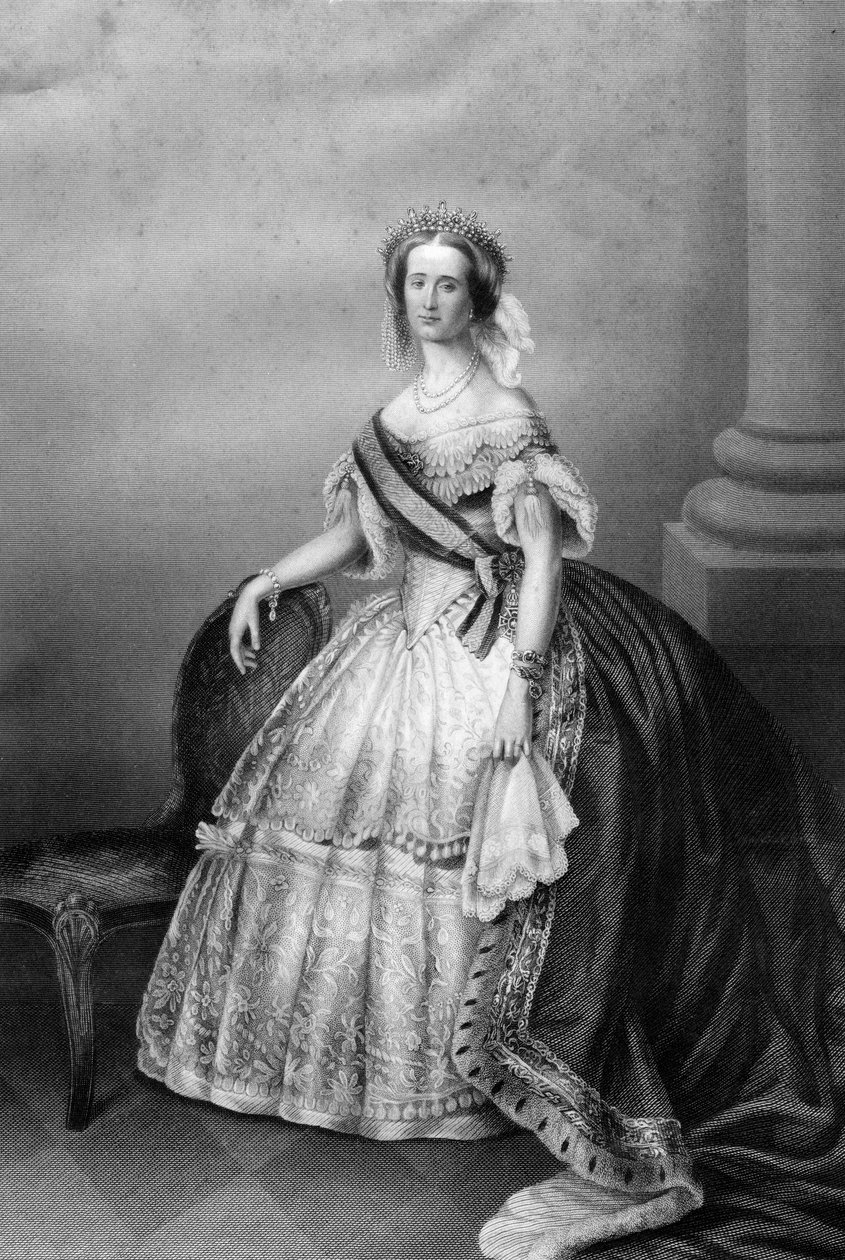 A franciák császárnéja, 1860. alkotó: Daniel John Pound