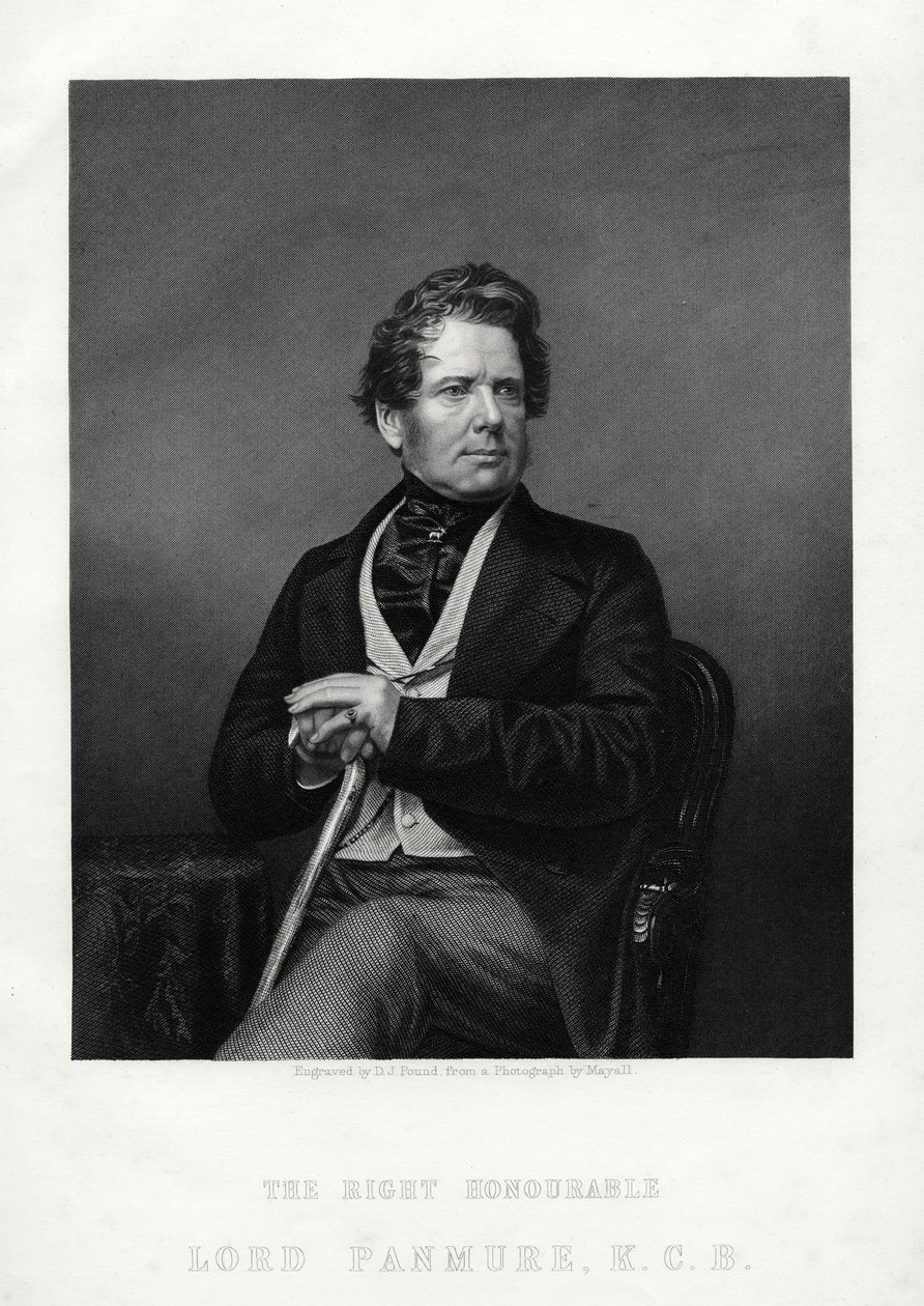William Maule 1700-1782, Panmure 1. grófja, katona és politikus, 1880 körül. alkotó: Daniel John Pound