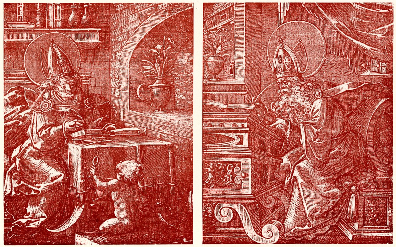 Szent Ágoston alkotó: Daniel Lindtmayer