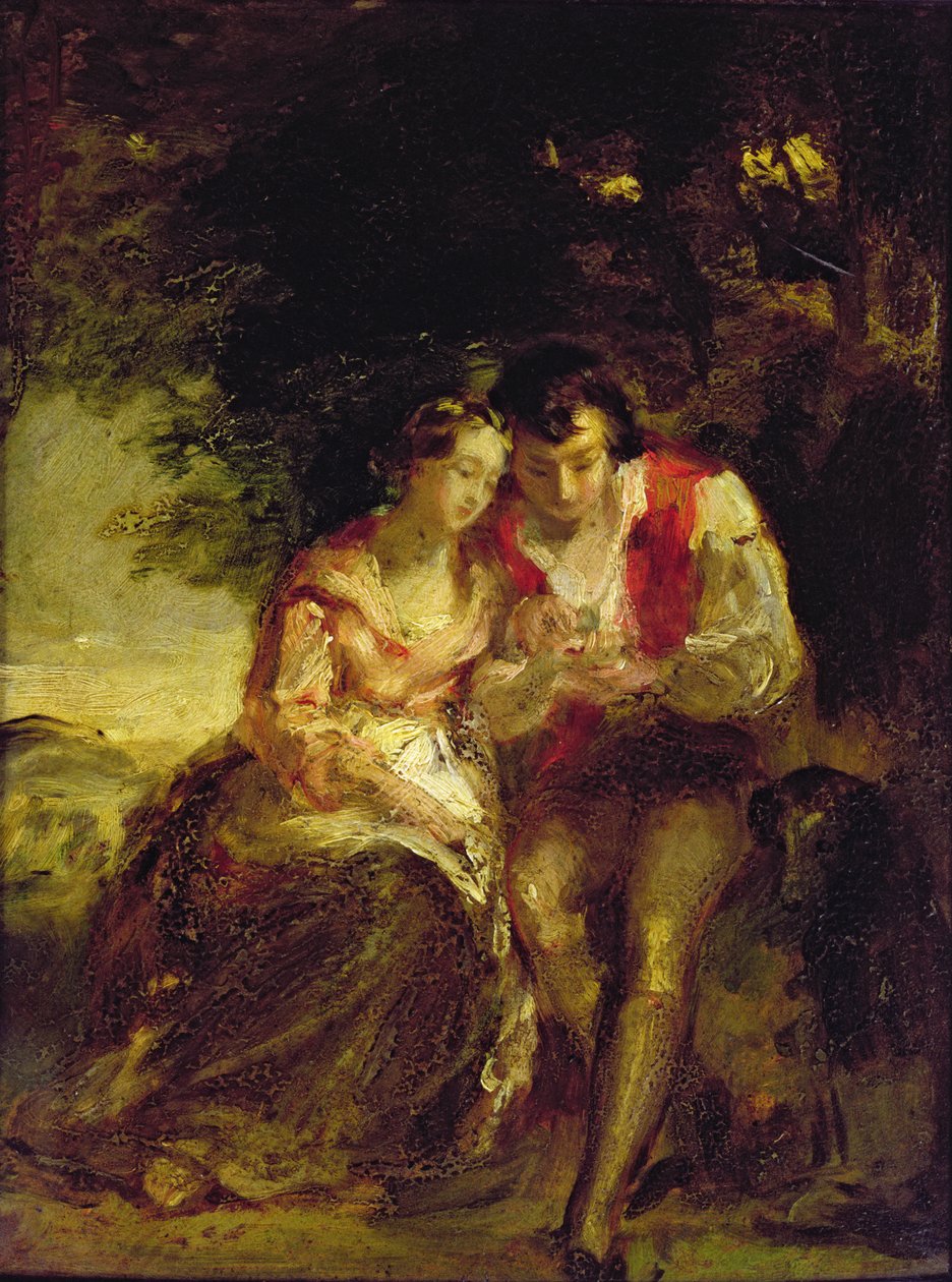Burns és Highland Mary alkotó: Daniel Macnee