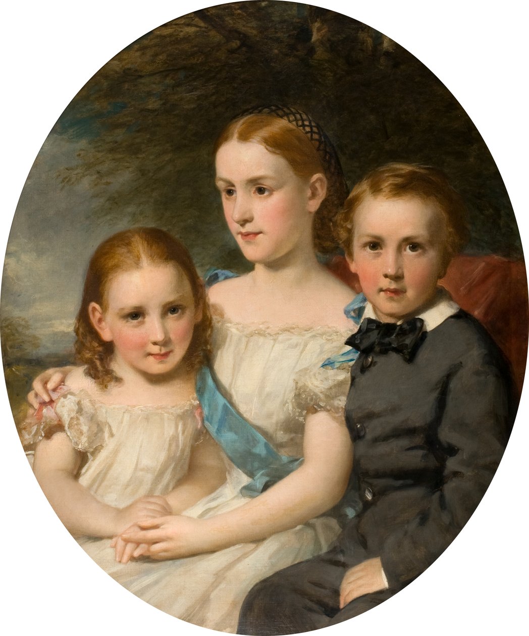 William Neish gyermekei, 1862 körül (olaj, vászon) alkotó: Daniel Macnee